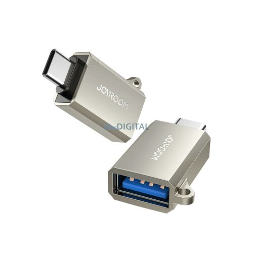 Adapter Joyroom S-H151 Type-C - USB-A - srebrny 114020011