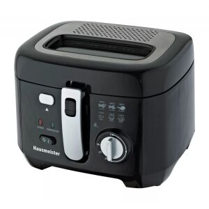 Hausmeister HM6927 olajsütő, fekete, elülső nézet - Olajsütő