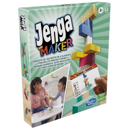 Hasbro Jenga Maker családi logikai Játék 40078034