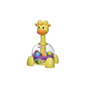 Play-Doh Zsiráf pörgetős játék, színes golyókkal, baba érzékszervi játék - Hasbro