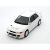 OttoMobile 1:18 Mitsubishi Lancer EVO III fehér 1995 modell autó, dőlt nézet