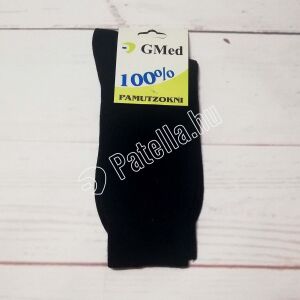 gmed 100% pamut zokni sötétkék 41-42 114032501 - GMed