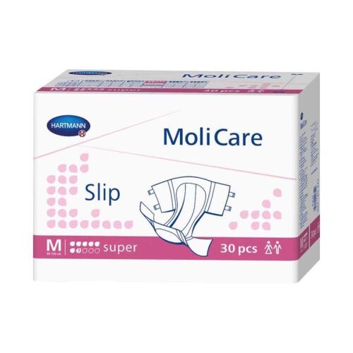 Molicare Slip Super M méretű felnőtt inkontinencia nadrágpelenka, 30 darabos csomag