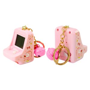 Elektronikus zsebjáték Tetris medál rózsaszín