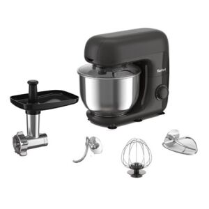 Mixer vertical Tefal Bake Essential QB161H38 cu accesorii - Tocatoare de bucătărie și Roboți de bucătărie