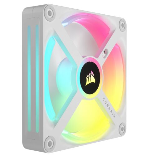 Corsair CO-9051006-WW iCUE LINK QX120 RGB 120mm hűtő ventilátor induló szett iCUE LINK System Hubbal fehér
