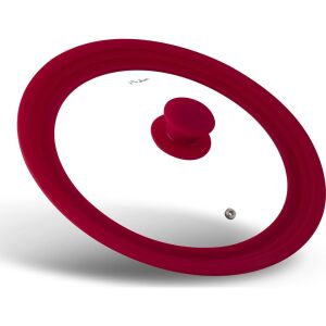Lamart Univerzális Üvegfedő - Szilikon Peremmel - 24-28 cm