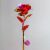 Decorațiune LED floare artificială trandafir roșu iluminată