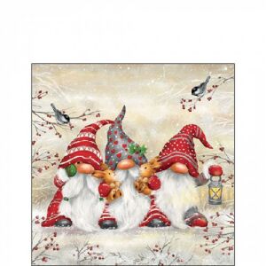Ambiente Three dwarfs papírszalvéta 25x25cm, 20db-os 137984398 - Ambiente