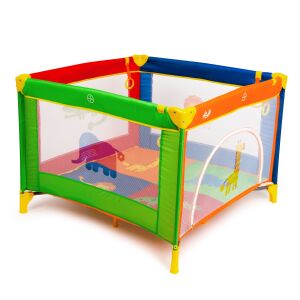 Juju Discovery Wild Összecsukható Járóka Háló Oldalakkal és Állat Nyomatokkal - Babaszoba bútor