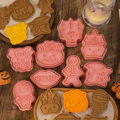 8 részes Halloween süti kiszúró készlet 114056165