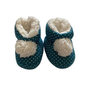 Pöttyös kislány mamusz - 16/17 (ÚJ) 130070364 - Puhatalpú cipő, kocsicipő