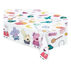 Peppa Pig Tischdecke, 120x180cm, Plastik, Party Tischdecke, Peppa Pig Partyzubehör