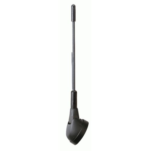 Phonocar 08107 Gumi tetőantenna, fekete autórádió antenna, állítható szög, 16,5 cm hosszú - Autós antenna