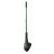 Phonocar 08105 Gumi tetőantenna, fekete autórádió antenna, állítható szög, 16,5 cm hosszú