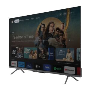 Aiwa 43GO70804UHD 43-palcový 4K Google TV s rozhraním Google TV, ktoré zobrazuje streamovacie služby ako Netflix, Prime Video, YouTube a ďalšie - Televízory
