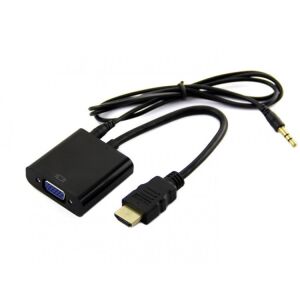 Adapter Goobay DE 51758 HDMI do VGA z wyjściem audio - Konwerter HDMI