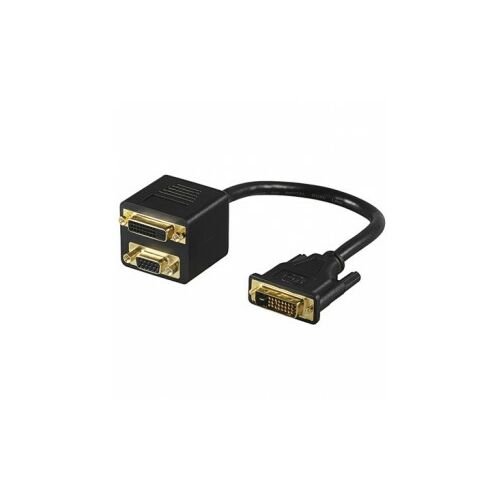 Goobay 68735 DVI - DVI és VGA adapter - DVI átalakító