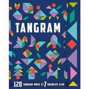 Tangram - 120 Tangram minta és 7 mágneses elem 114069111 - Mágneses építőjáték