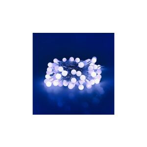 Luminițe LED Modee Lighting Berry Christmas, 100 LED, 10 metri, alb rece, 8 moduri de iluminare, rezistente la apă IP44, perfecte pentru decorarea interioară și exterioară - Ghirlande luminoase
