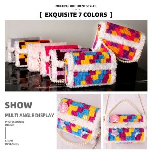 DIY Kreatív horgoló táska készítő horgoló készlet