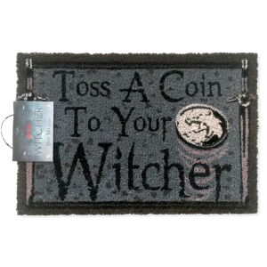 Pyramid International The Witcher (Netflix) - Doormat - Toss a Coin