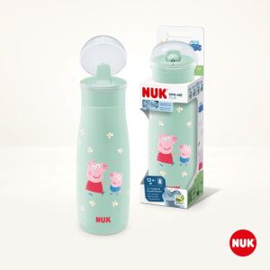 Nuk Peppa Malac Műanyag Gyerek Kulacs 450 ml - Mintás (10255011)