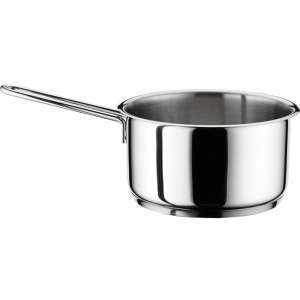 Tejforraló, nyeles lábas 18 cm