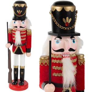 Spărgător de nuci soldat dewniany decorativ crăciun figurină cadou 114082628