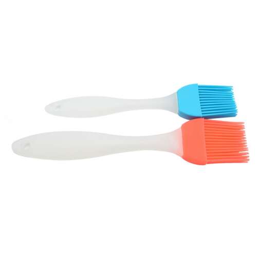 2 db szilikon kenőecset szett, tökéletes vaj, olaj vagy máz elkenésére az ételeken