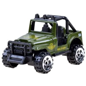 Zelené vojenské Jeep hracie auto pre deti - Autá a vozidlá