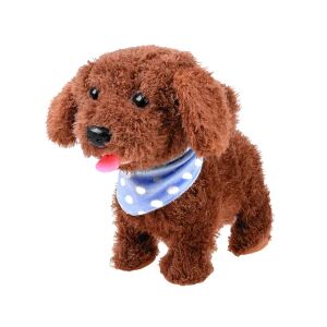 Interaktív plüss kutyus ugatós sétáló