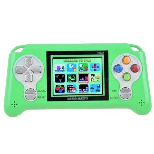 Zelená prenosná herná konzola so 788 zabudovanými hrami, s farebným LCD displejom, smerovými tlačidlami a tlačidlami akcií - Nonbrand Herné konzoly