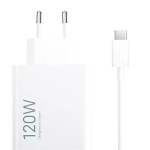 Xiaomi HyperCharge Combo Type-A 120W EU Incarcator de călătorie, alb - Adaptoare de rețea