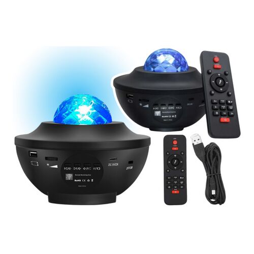 Star projektor LED lámpa Bluetooth hangszóró távirányító 20759