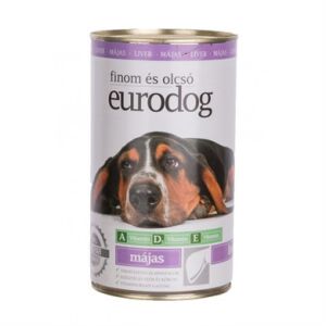 EURODOG KUTYAELEDEL KONZERV MÁJ 415G