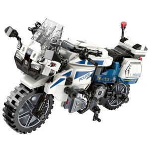 QMAN 11016 Policajný motocykel, stavebnica - QMAN