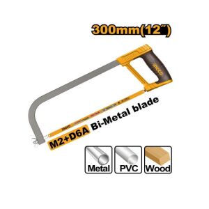 INGCO 300mm fémfűrész keret bimetál lappal 124021609 - INGCO