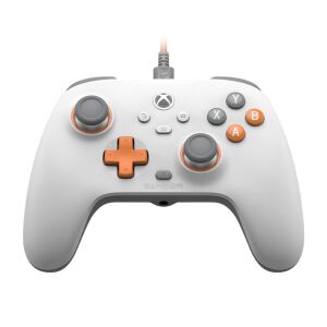 Front view of GameSir T7 White Wired Controller - Microsoft