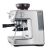 Angled view of Sage SES876BSS Espresso Machine