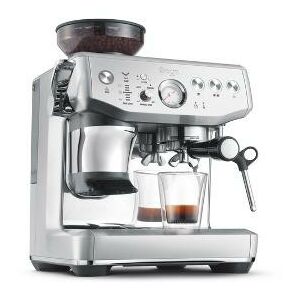 SAGE SES876BSS Espressomaschine mit integriertem Mahlwerk, Edelstahl, für zwei Tassen Kaffee - Sage