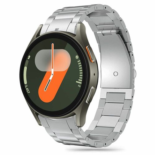 Tech-Protect rozsdamentes szíj Samsung Galaxy Watch 4 / 5 / 5 Pro / 6 / 7 / FE készülékhez - Ezüst 114093232