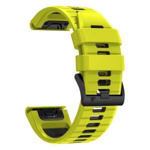 Tech-Protect IconBand Pro szíj Garmin Fenix 3 / 5X / 3HR / 5X Plus / 6X / 6X Pro / 7X készülékhez - lime fekete 114093583 - Okosóra szíj