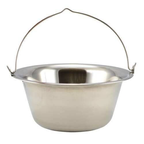 Nerezový kotlík s rukoväťou, 6 litrov