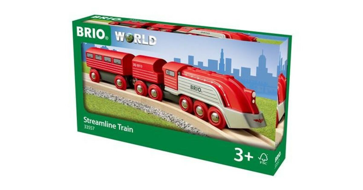Brio Highspeed-Dampfzug 33557