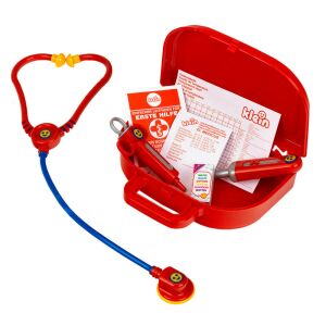 Klein Orvosi játékszett sztetoszkóppal, fecskendővel, hőmérővel és táskával - Klein