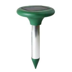 Aparat impotriva rozatoarelor, Home, Plastic/Aluminiu, Incarcare solara, Verde