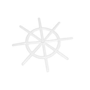 10 balení veľkých bielych plastových lisov na kysané uhorky, pre 3-5 litrové poháre - Kuchynské pomôcky