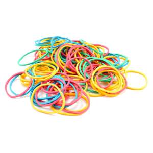 140 balíkov farebných gumičiek, rôzne veľkosti, ideálne na remeslá, dom a kanceláriu - Kuchynské pomôcky