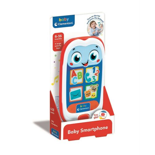 Clementoni Moj prvi pametni telefon Dječja igračka u pakiranju